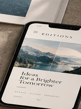 The Edition open on a phone.